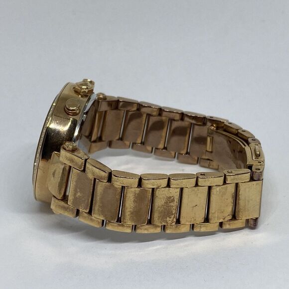 Michael Kors Parker MK5491 Women's Gold Stainless Steel Analog Dial Watch VK719 - Picture 9 of 12